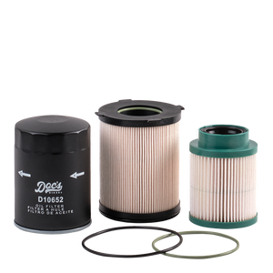 Doc's Diesel Nissan Titan XD 5.0L Cummins Filter Kit 2016-2019 | Replaces OEM 1603-EZ40A, 16403-EZ41A & 15208-EX40A