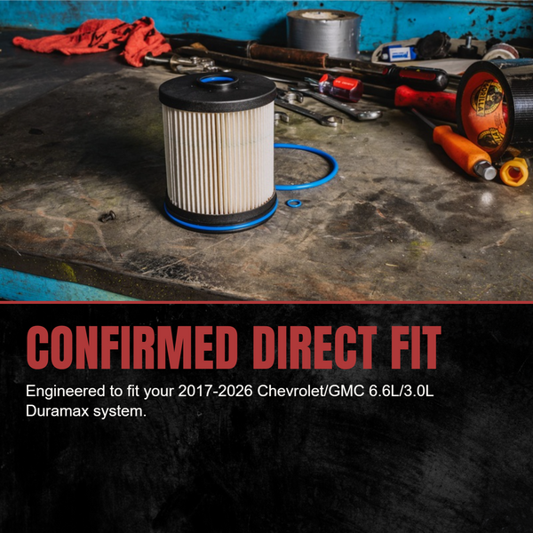 Doc's Diesel Chevrolet/GMC 6.6L/3.0L Duramax Fuel Filter 2017-2026
