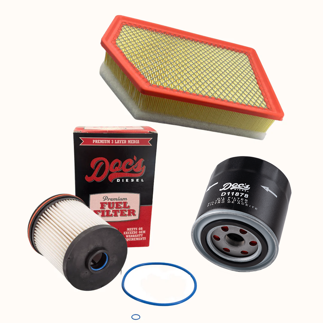 Doc's Diesel Chevrolet/GMC 6.6L Duramax Filter Set 2020-2025 | Replaces TP1015 PF26 84554703