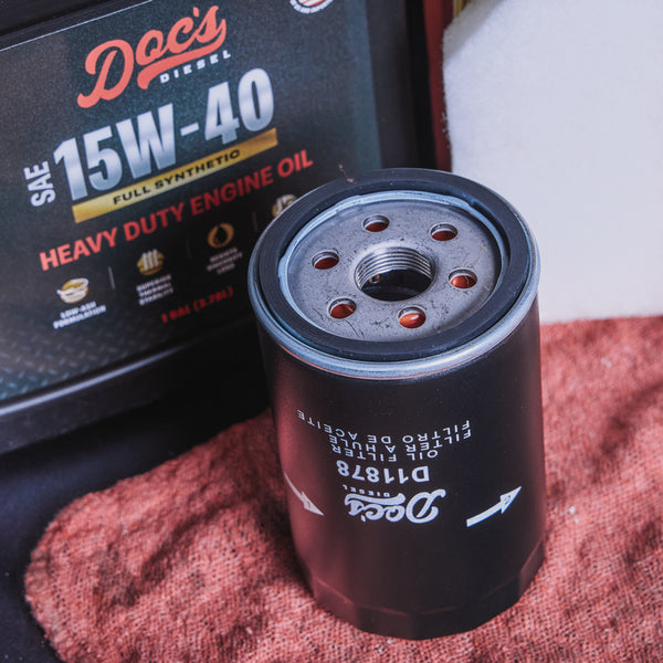 Doc's Diesel Chevrolet/GMC 6.6L Duramax 15W-40 Full Synthetic Oil + Filter Maintenance Kit 2020-2025 brand_Doc's Diesel