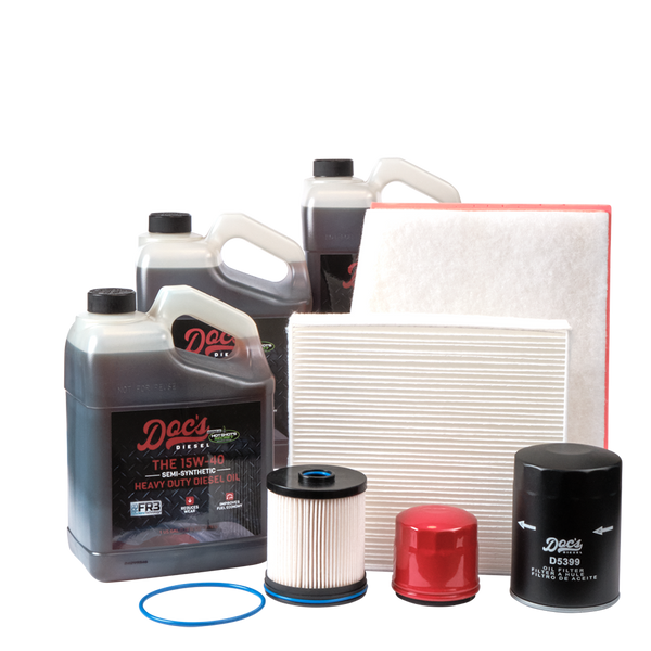 Doc's Diesel Chevrolet/GMC 6.6L Duramax 15W-40 SEMI Synthetic Oil + Filter Maintenance Kit 2017-2019 brand_Hot Shot's 
