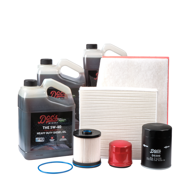 Doc's Diesel Chevrolet/GMC 6.6L Duramax 5W-40 Full Synthetic Oil + Filter Maintenance Kit 2017-2019 brand_Hot Shot's 