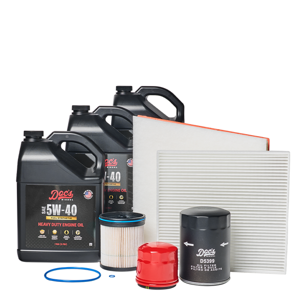Doc's Diesel Chevrolet/GMC 6.6L Duramax 5W-40 Full Synthetic Oil + Filter Maintenance Kit 2017-2019 brand_Doc's Diesel