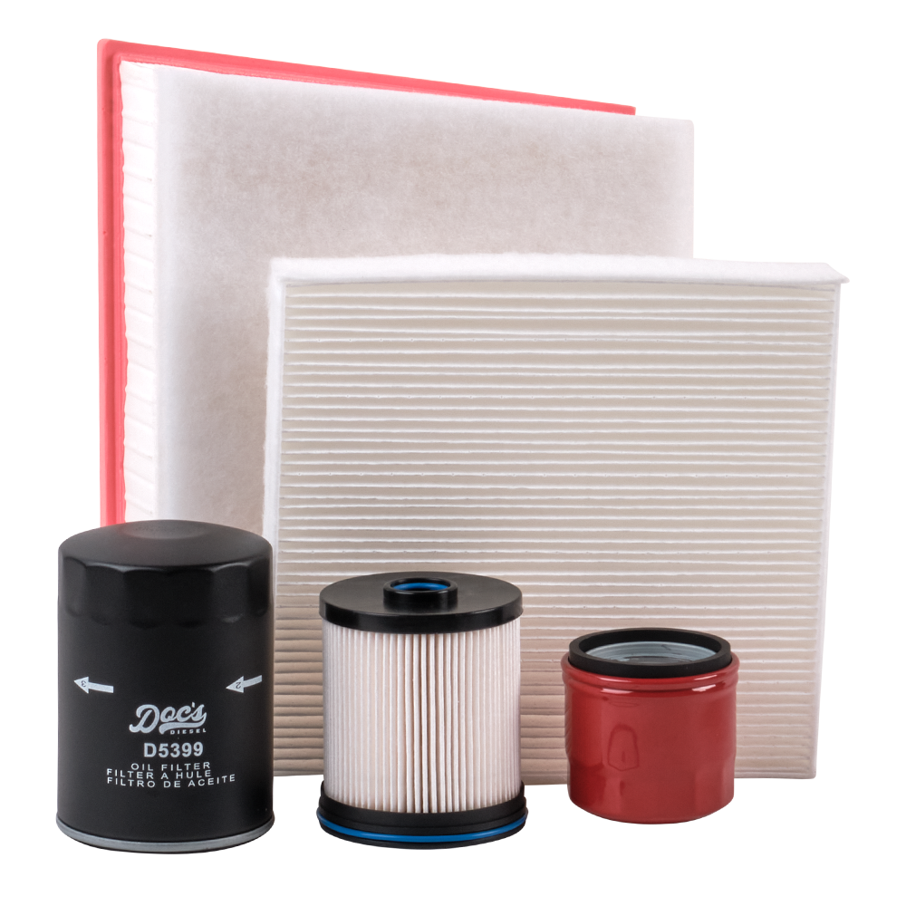 Doc's Chevrolet/GMC 6.6L Duramax Filter Maintenance Kit 2017-2019