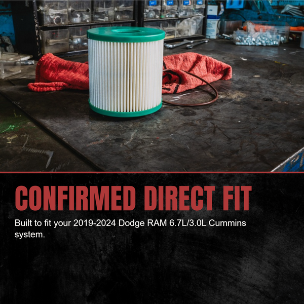 Doc's Diesel Ram 6.7L/3.0L Cummins Fuel/Water Separator 2019-2024