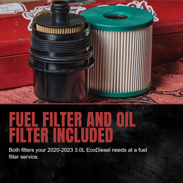 Doc's Diesel Jeep Wrangler/Gladiator 3.0L + Ram 1500 3.0L EcoDiesel Filter Kit 2020-2023