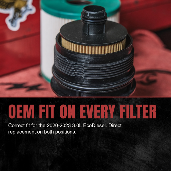 Doc's Diesel Jeep Wrangler/Gladiator 3.0L + Ram 1500 3.0L EcoDiesel Filter Kit 2020-2023
