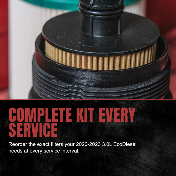 Doc's Diesel Jeep Wrangler/Gladiator 3.0L + Ram 1500 3.0L EcoDiesel Filter Kit 2020-2023