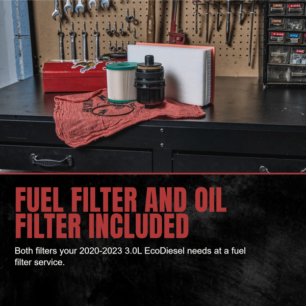Doc's Diesel Jeep 3.0L EcoDiesel Wrangler/Gladiator Filter Set 2020-2023