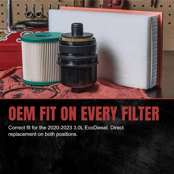 Doc's Diesel Jeep 3.0L EcoDiesel Wrangler/Gladiator Filter Set 2020-2023
