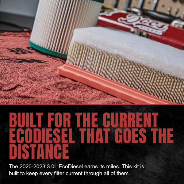 Doc's Diesel Jeep 3.0L EcoDiesel Wrangler/Gladiator Filter Set 2020-2023
