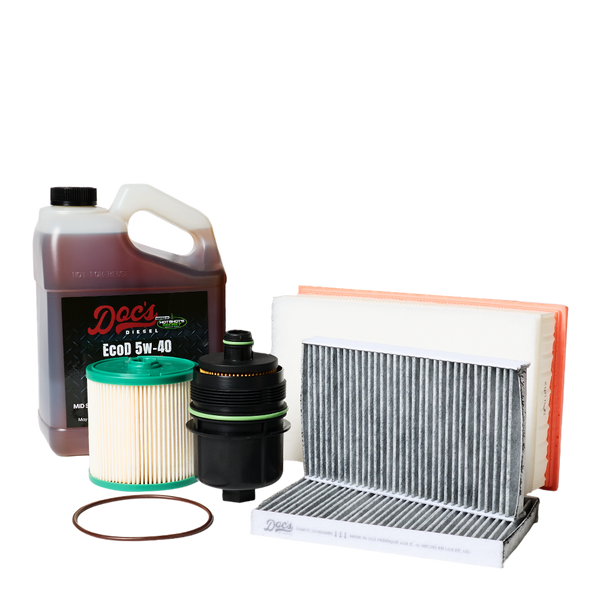 Doc's Jeep 3.0L EcoDiesel 5W-40 Full Synthetic EcoDiesel Oil + Filter Maintenance Kit 2020-2025 Gallons 1