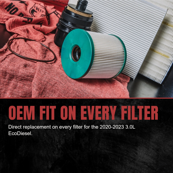 Doc's Diesel Ram 1500 3.0L EcoDiesel Filter Combo Kit 2020-2023