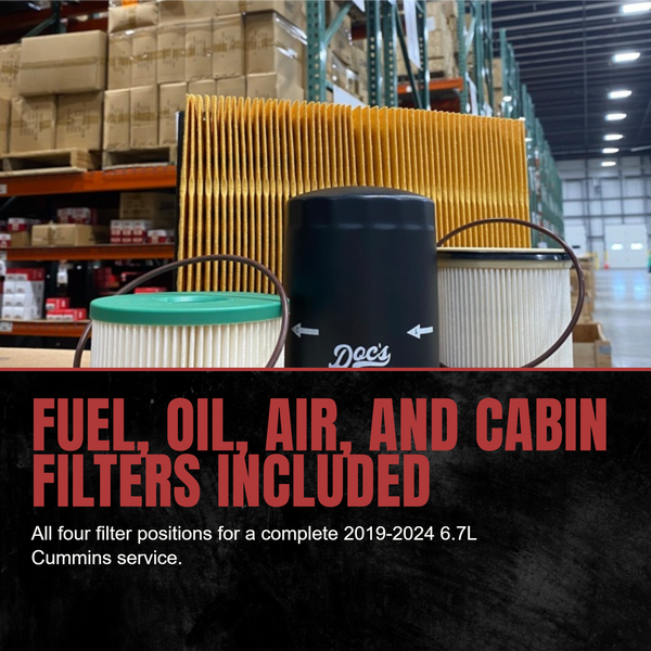Doc's Diesel Ram 6.7L Cummins Filter Combo Kit 2019-2024