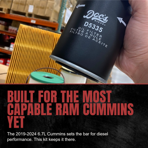 Doc's Diesel Ram 6.7L Cummins Filter Combo Kit 2019-2024