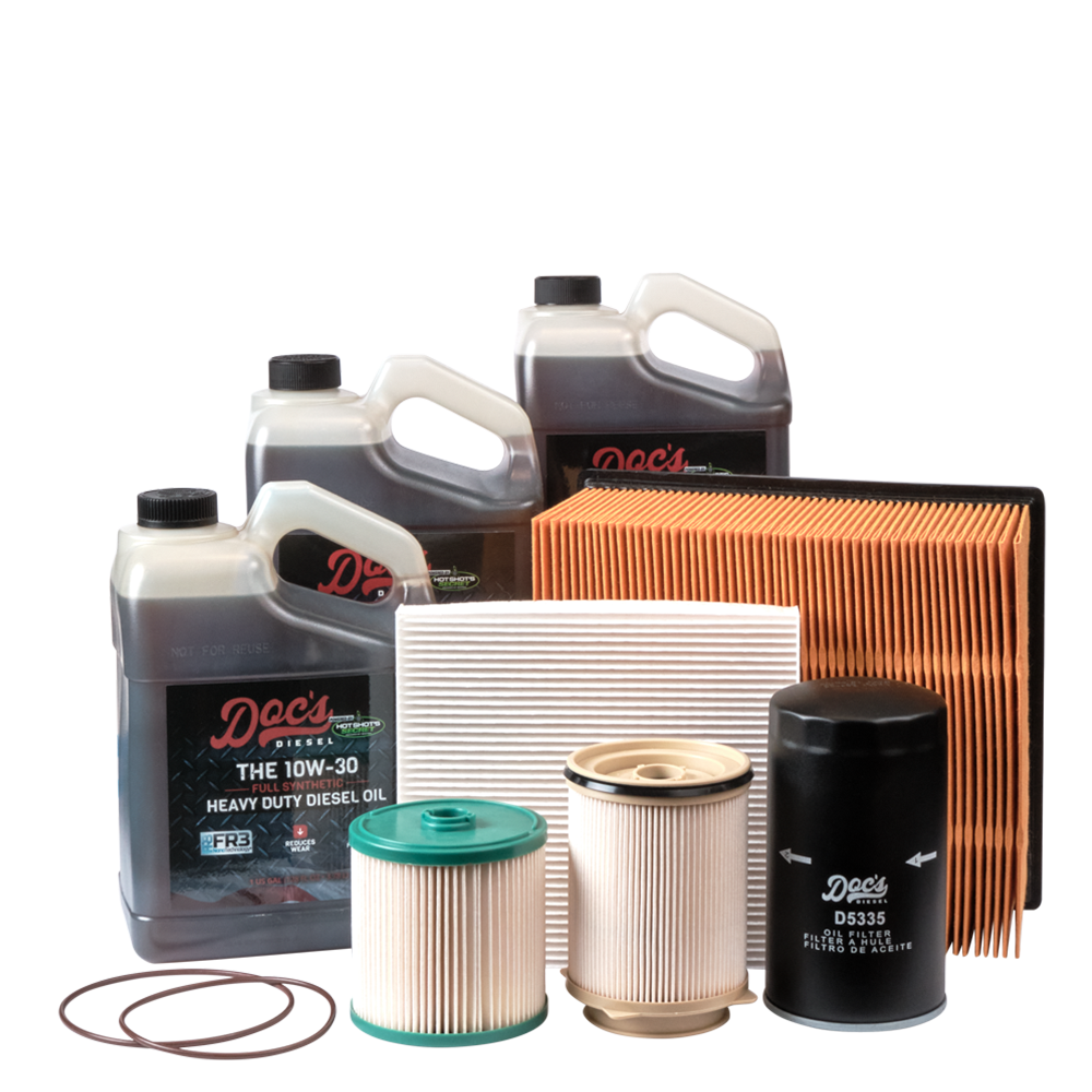 Doc's Diesel RAM 6.7L Cummins 10W-30 Full Synthetic Oil + Filter Maintenance Kit 2019-2024 3-Pack