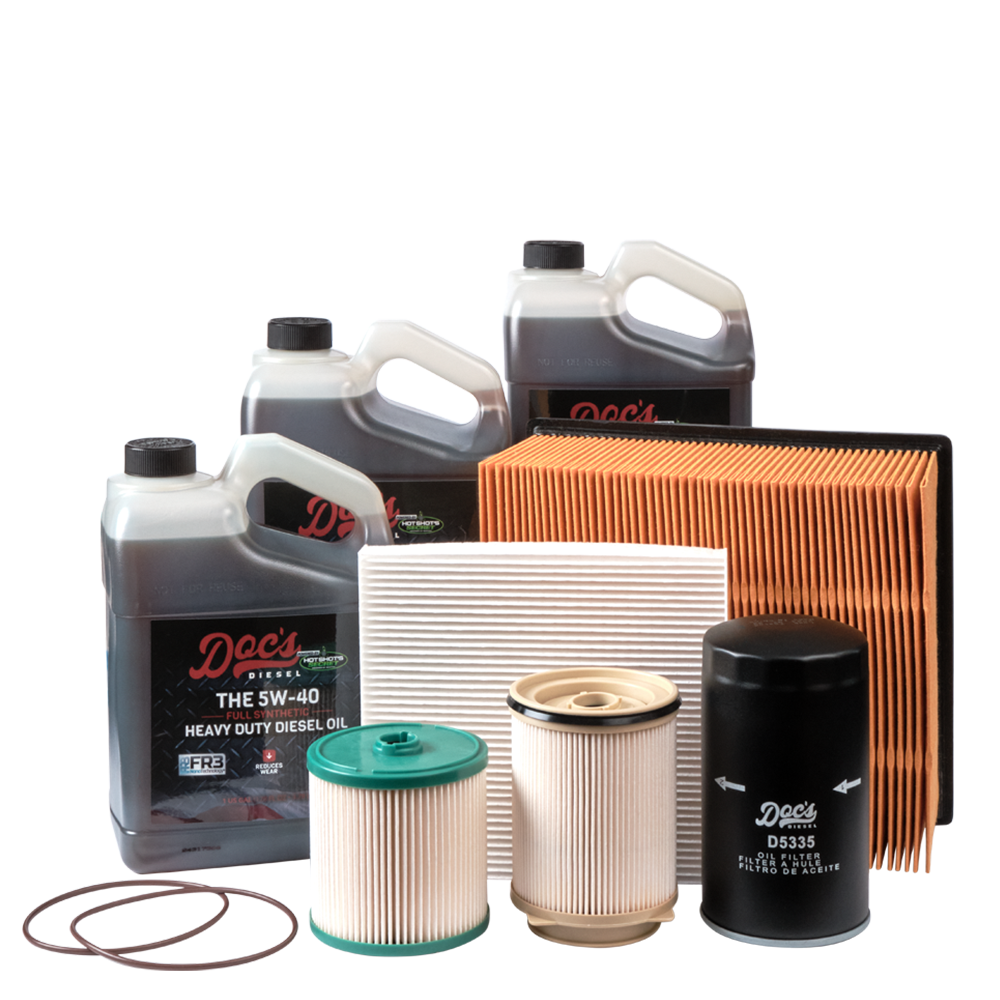 Doc's Diesel RAM 6.7L Cummins 5W-40 Full Synthetic Oil + Filter Maintenance Kit 2019-2024 3-Pack