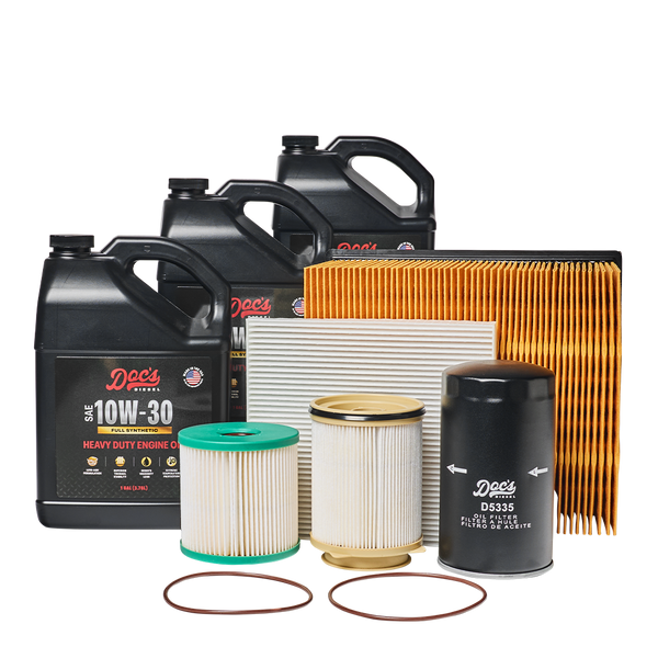 Doc's Diesel RAM 6.7L Cummins 10W-30 Full Synthetic Oil + Filter Maintenance Kit 2019-2024 brand_Doc's Diesel Gallons 3