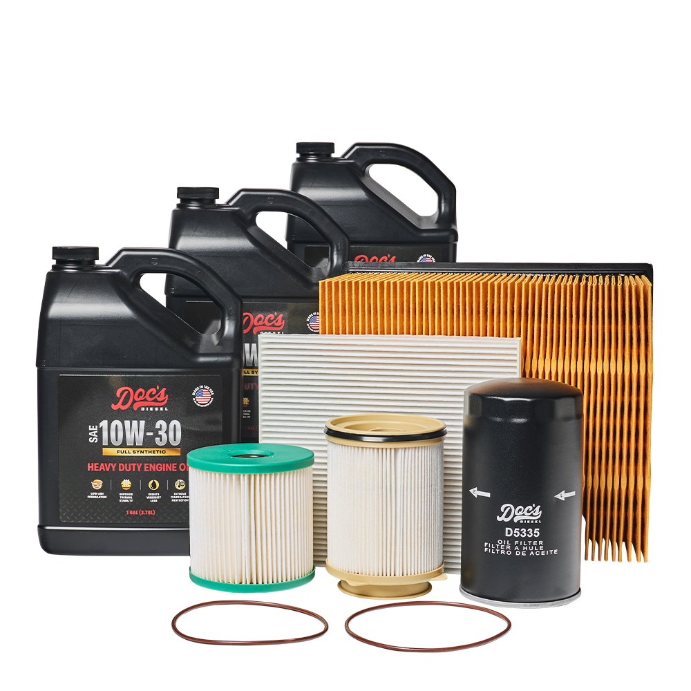Doc's Diesel Ram 6.7L Cummins 10W-30 Full Synthetic Oil + Filter Maintenance Kit 2019-2024