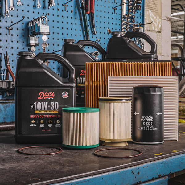 Doc's Diesel RAM 6.7L Cummins 10W-30 Full Synthetic Oil + Filter Maintenance Kit 2019-2024 brand_Doc's Diesel Gallons 3