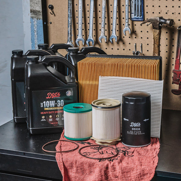 Doc's Diesel RAM 6.7L Cummins 10W-30 Full Synthetic Oil + Filter Maintenance Kit 2019-2024 brand_Doc's Diesel Gallons 4