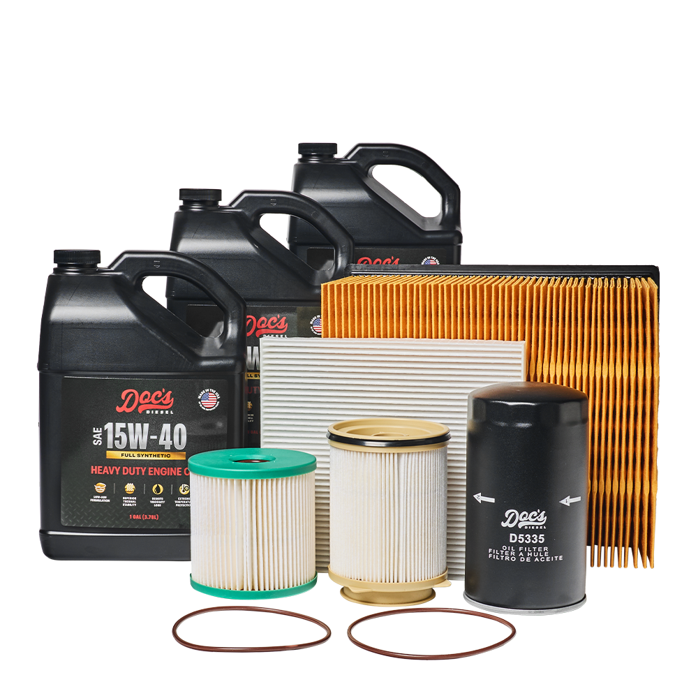 Doc's Diesel RAM 6.7L Cummins 15W-40 Full Synthetic Oil + Filter Maintenance Kit 2019-2024 brand_Doc's Diesel Gallons 3