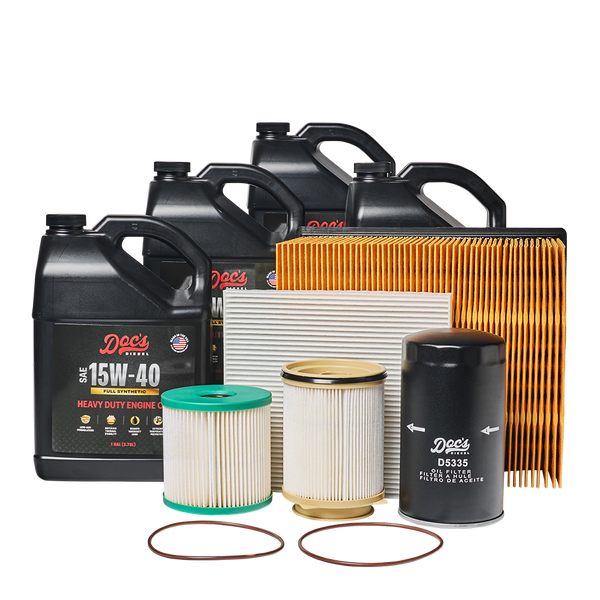 Doc's Diesel RAM 6.7L Cummins 15W-40 Full Synthetic Oil + Filter Maintenance Kit 2019-2024 brand_Doc's Diesel Gallons 4