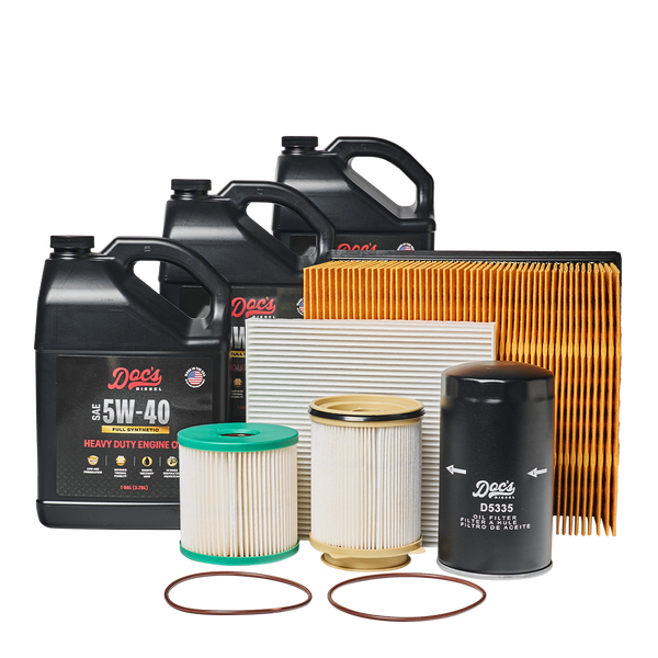Doc's Diesel RAM 6.7L Cummins 5W-40 Full Synthetic Oil + Filter Maintenance Kit 2019-2024 brand_Doc's Diesel Gallons 3
