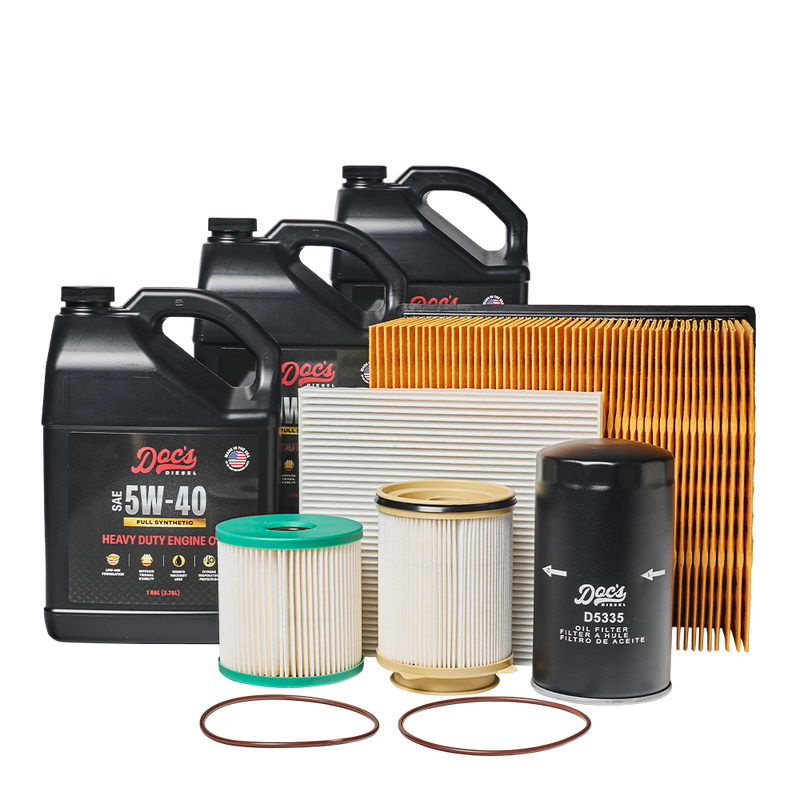 Doc's Diesel RAM 6.7L Cummins 5W-40 Full Synthetic Oil + Filter Maintenance Kit 2019-2024 brand_Doc's Diesel Gallons 3