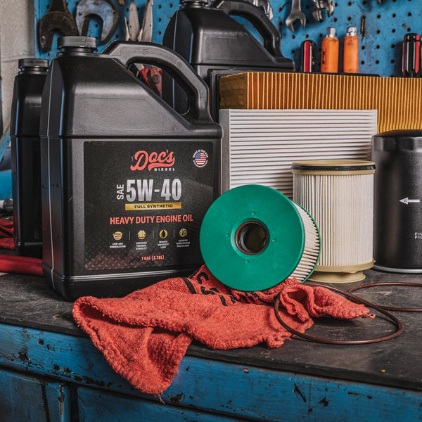 Doc's Diesel RAM 6.7L Cummins 5W-40 Full Synthetic Oil + Filter Maintenance Kit 2019-2024 brand_Doc's Diesel
