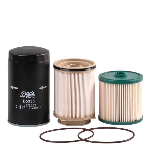 Doc's Diesel Dodge RAM 6.7L Cummins Filter Set 2019-2024 | Replaces 68157291AA, 68436631AA