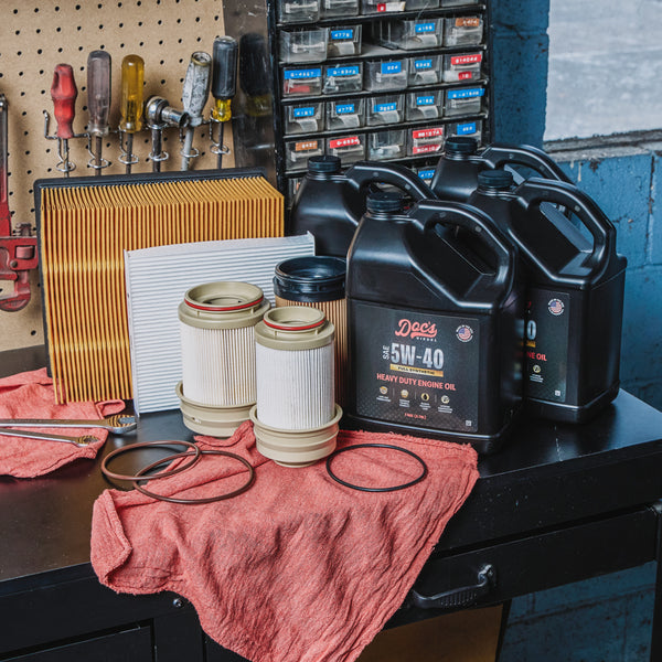 Doc's Diesel RAM 6.7L Cummins 5W-40 Full Synthetic Oil + Filter Maintenance Kit 2025-2026 Lifestyle (Gallons 4)