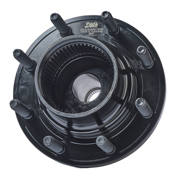Doc's Diesel Ford 6.0L/7.3L Powerstroke 4WD/SRW with Coarse Threaded Lugs Premium E-Coated Front Wheel Hub Assembly 1999-2004