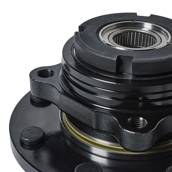 Doc's Diesel Ford 6.0L/7.3L Powerstroke 4WD/SRW with Coarse Threaded Lugs Premium E-Coated Front Wheel Hub Assembly 1999-2004