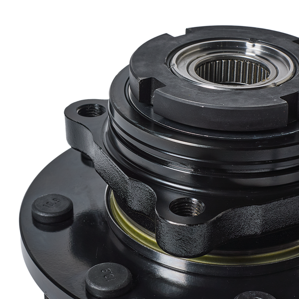 Doc's Diesel Ford 6.0L/7.3L Powerstroke 4WD/DRW with Fine Threaded Lugs Premium E-Coated Front Wheel Hub Assembly 1999-2004