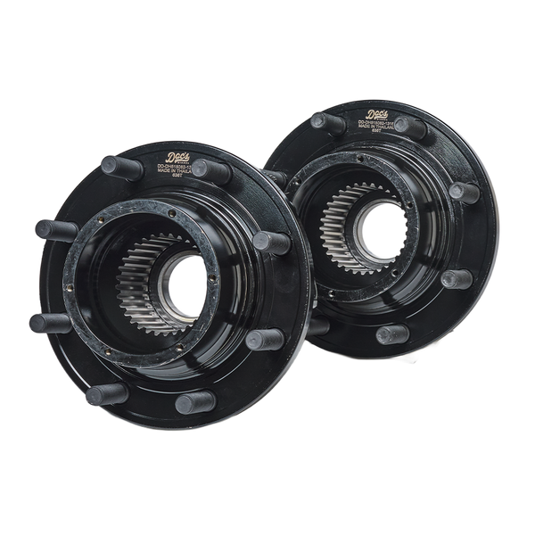 Doc's Diesel Ford 6.0L/6.4L Powerstroke 4WD Premium E-Coated Front Wheel Hub Assemblies Kit 2005-2010