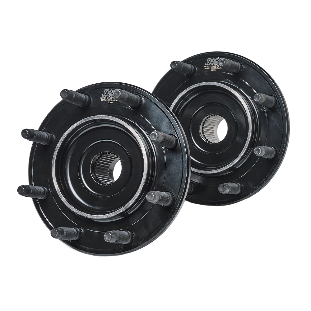 Doc's Diesel Chevrolet/GMC 6.6L Duramax RWD Premium E-Coated Front Wheel Hub Assemblies Kit 2001-2006