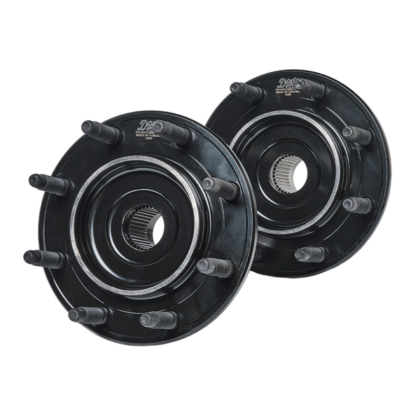 Doc's Diesel Chevrolet/GMC 6.6L Duramax RWD Premium E-Coated Front Wheel Hub Assemblies Kit 2001-2006