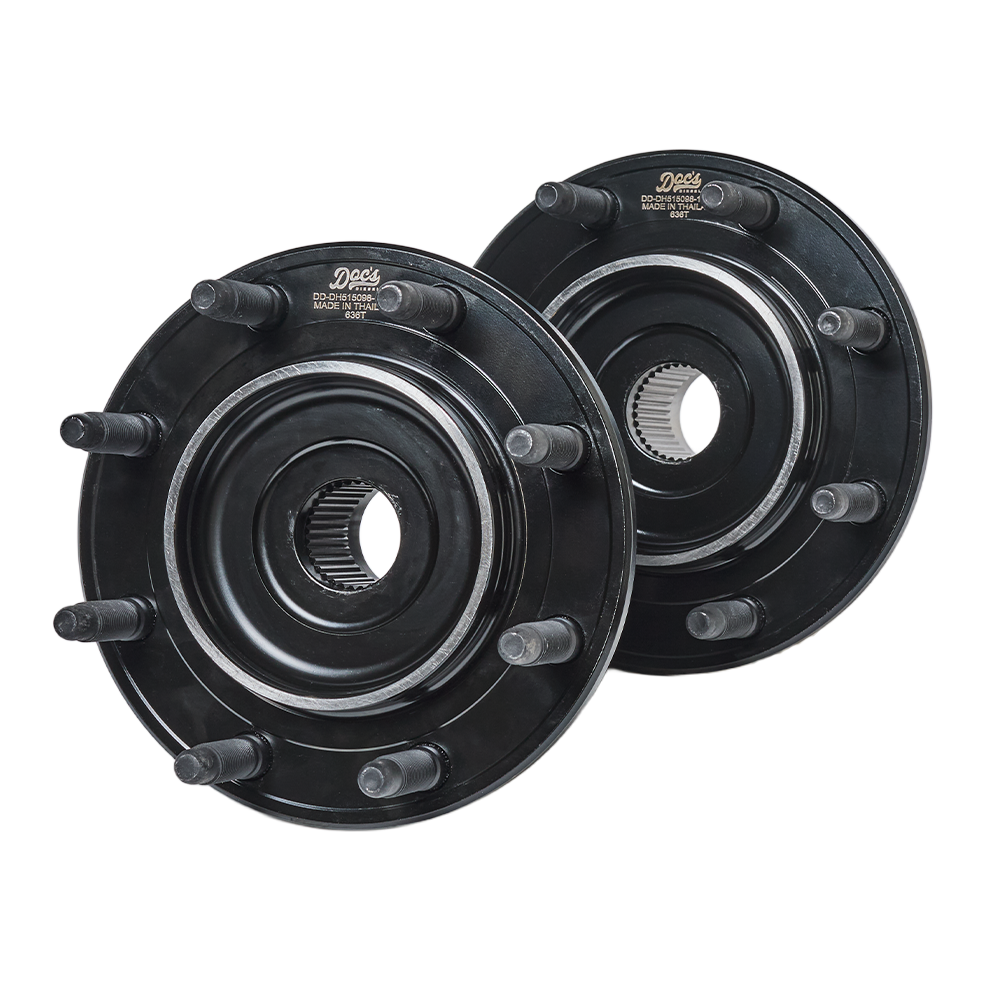 Doc's Diesel Chevrolet/GMC 6.6L Duramax 4WD/RWD Premium E-Coated Front Wheel Hub Assemblies Kit 2007-2010