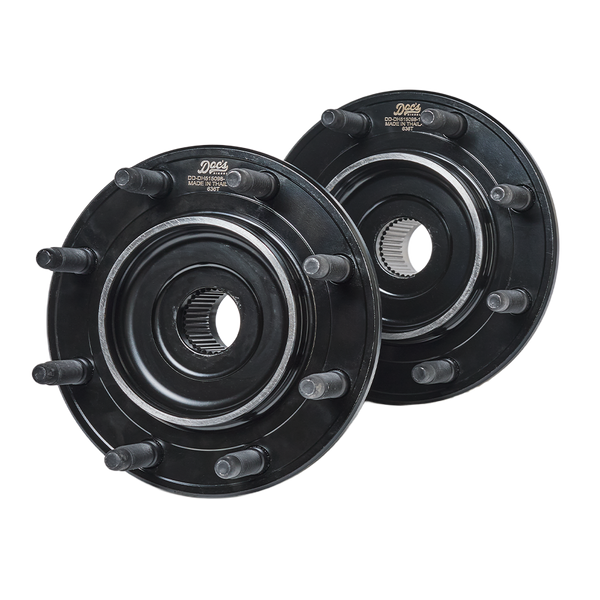 Doc's Diesel Chevrolet/GMC 6.6L Duramax 4WD/RWD Premium E-Coated Front Wheel Hub Assemblies Kit 2007-2010