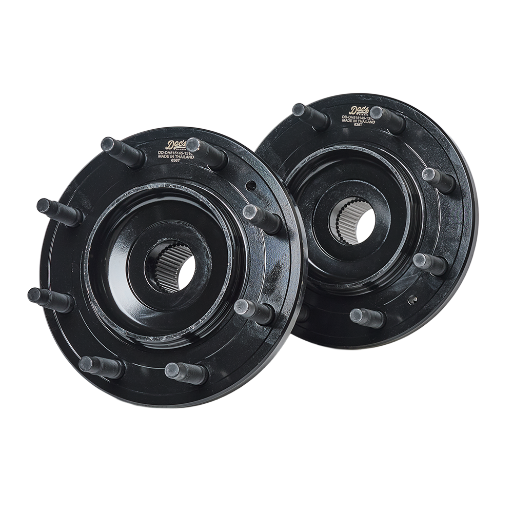 Doc's Diesel Chevrolet/GMC 6.6L Duramax 4WD/SRW Premium E-Coated Front Wheel Hub Assemblies Kit 2020-2024