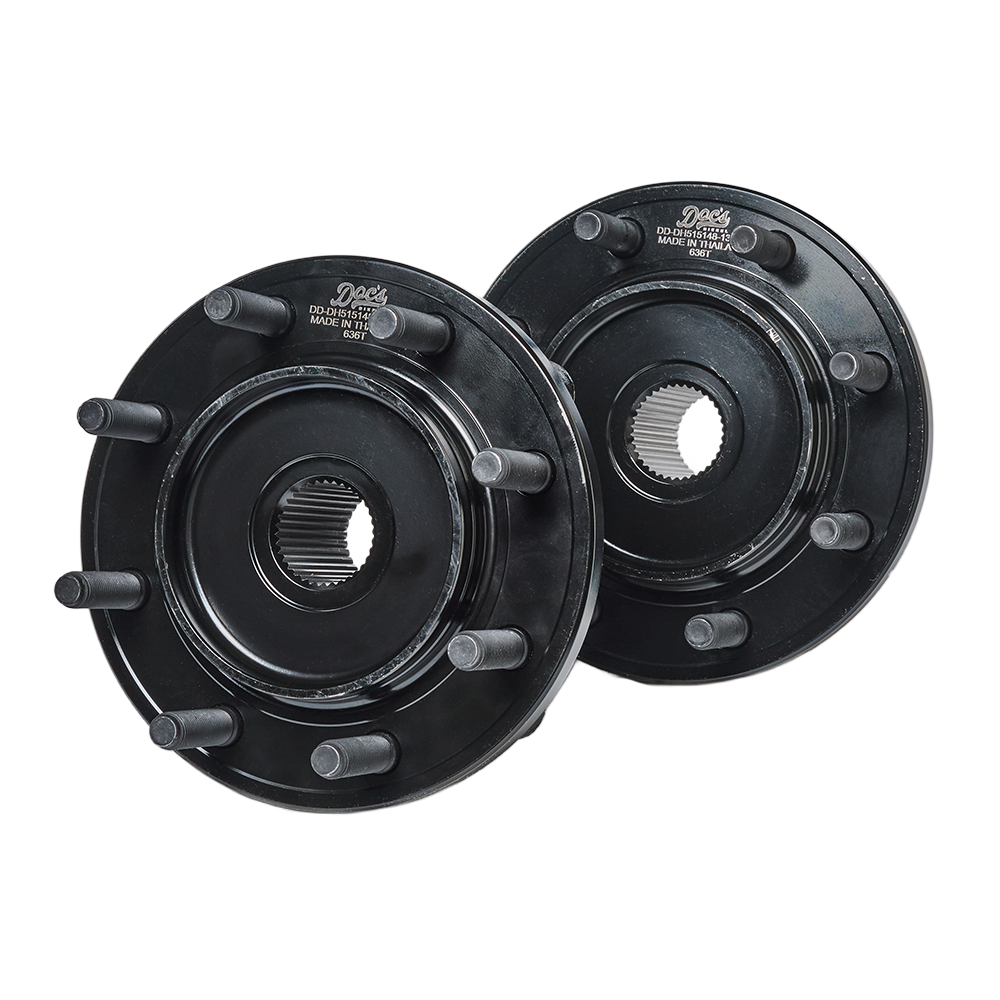 Doc's Diesel RAM 6.7L Cummins 4WD Premium E-Coated Front Wheel Hub Assemblies Kit 2012-2013