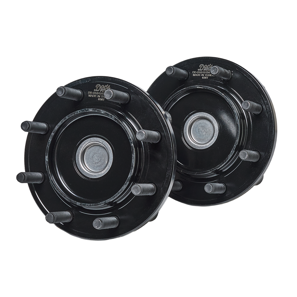 Doc's Diesel RAM 6.7L Cummins 2WD Premium E-Coated Front Wheel Hub Assemblies Kit 2012-2013