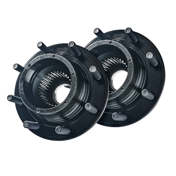 Doc's Diesel Ford 6.7L Powerstroke 4WD/DRW Premium E-Coated Front Wheel Hub Assemblies Kit 2017-2019