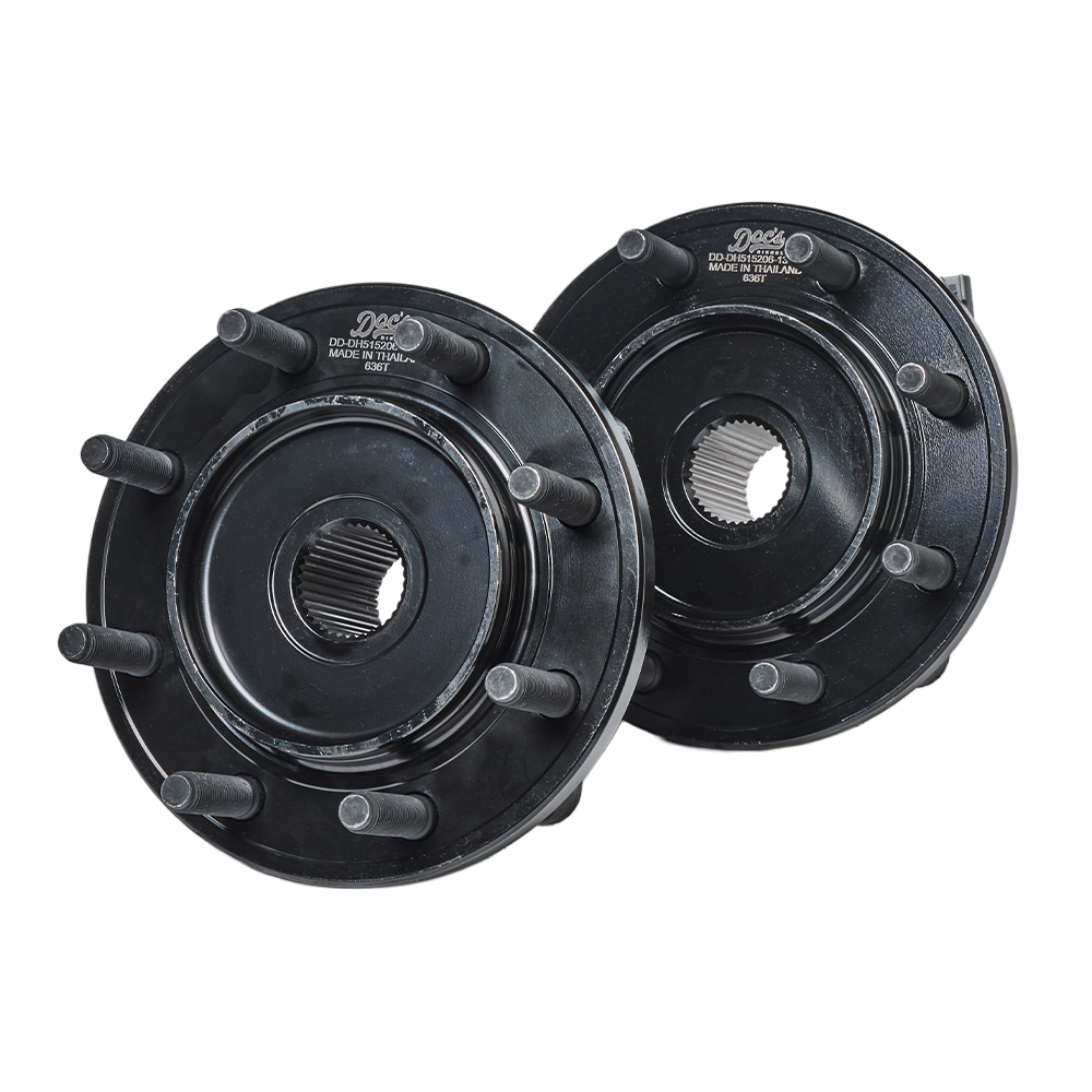 Doc's Diesel RAM 6.7L Cummins 2WD/4WD Premium E-Coated Front Wheel Hub Assemblies Kit 2019-2024