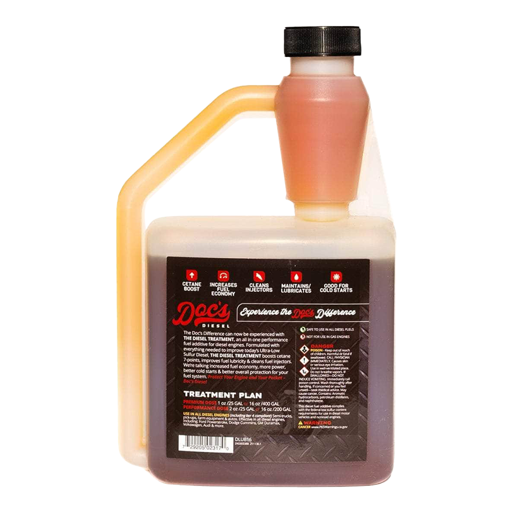 Doc's Diesel Doc's Diesel THE DIESEL TREATMENT Fuel Additive (16oz) Squeeze Bottle
