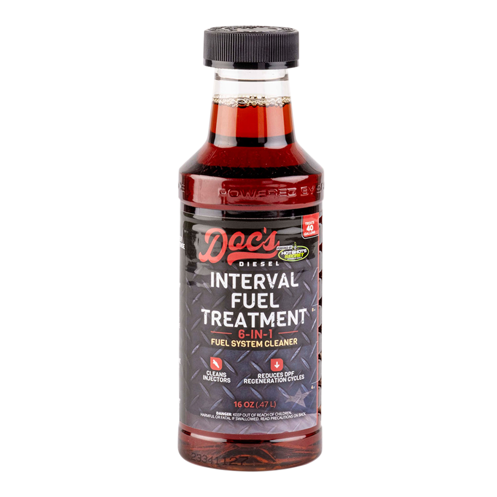 Doc's Diesel x Hot Shot's Secret Interval Fuel Treatment (16oz)