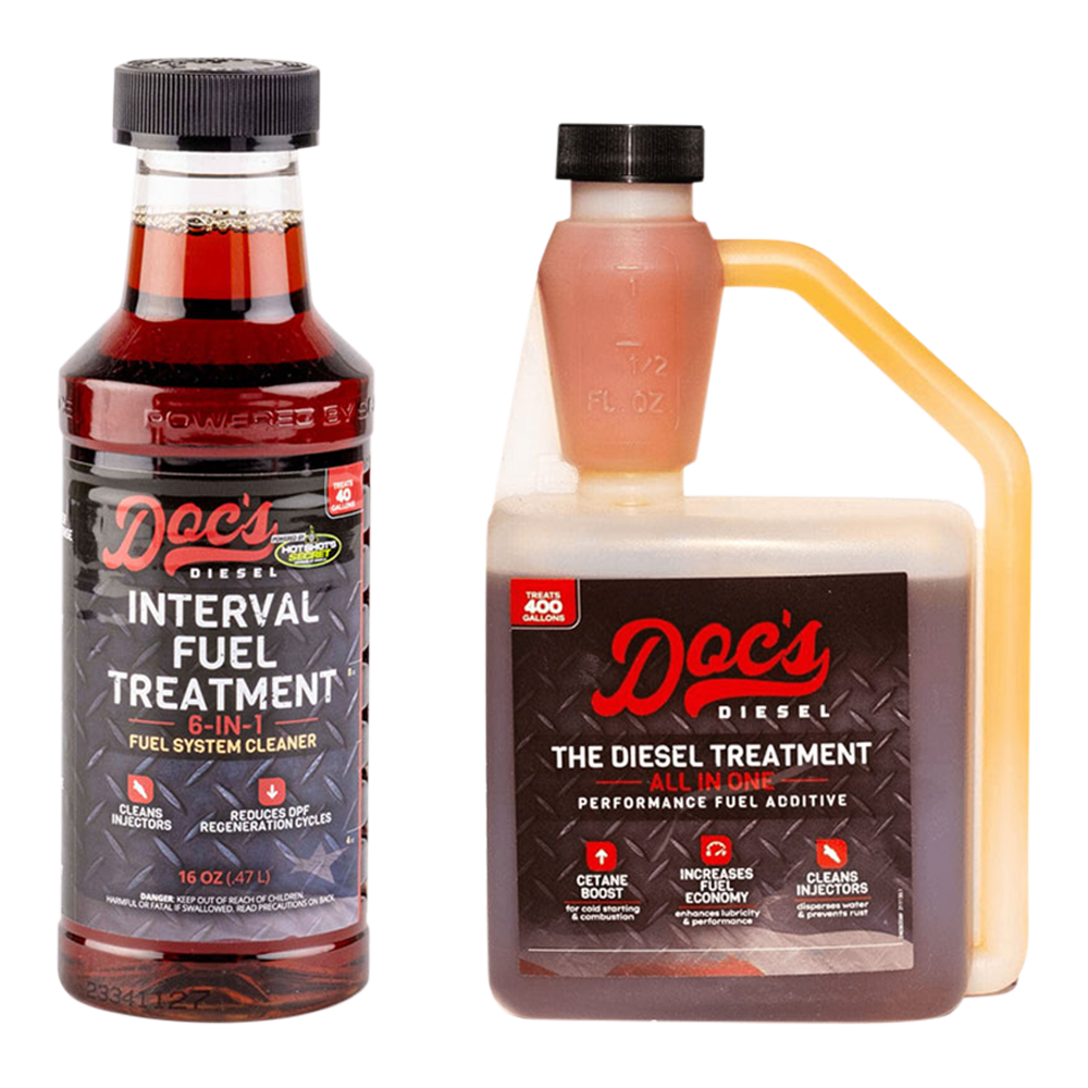 Doc's Diesel x Hot Shot's Secret Interval Fuel + The Diesel Treatment Pack