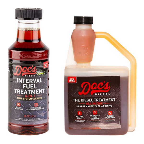 Doc's Diesel x Hot Shot's Secret Interval Fuel Treatment + Diesel