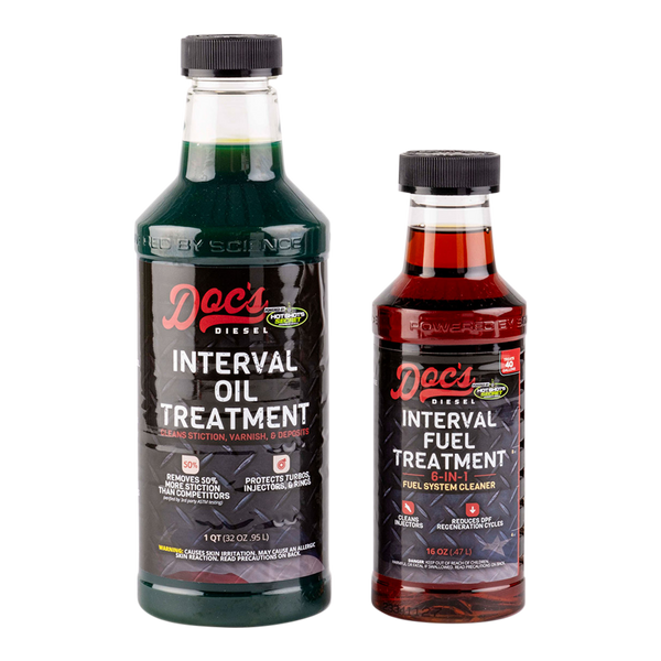 Doc's Diesel x Hot Shot's Secret Interval Diesel Fuel + Oil Treatment Pack